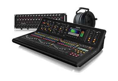 digital mixer, sound board, sound engineer, Midas, M32, DL32